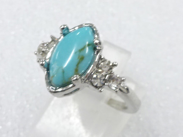 COLORED STONE FASHION RING / JP SIZE 15